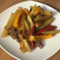 cheesedog's cooksnap of when they made ジャガイモのチンジャオロース【食遺産】.
