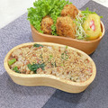 〜みみ〜's cooksnap of when they made ひき肉とほうれん草の混ぜご飯☆★.