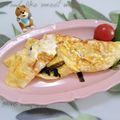 みかかめ's cooksnap of when they made たっぷりチーズと海苔のオムレツ.