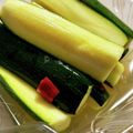 よしひさくんママ's cooksnap of when they made 白だし+酢deズッキーニの浅漬け.