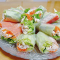 ルパンのかあさん☆彡's cooksnap of when they made ササミの生春巻き★タレ付き.