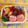 hime's cooksnap of when they made 6月　さくらんぼちゃん　お弁当.