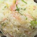 ゆけり３兄弟's cooksnap of when they made 混ぜるだけ〜♪天かすと紅生姜のおにぎり.