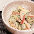 MizuhoBank's cooksnap of when they made オクラと茗荷の柚子胡椒マヨネーズ和え.