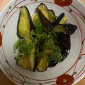 森のくまさんの塩鮭's cooksnap of when they made 葱塩だれで旨々☆簡単茄子ステーキ。.