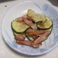 きらり流れ星's cooksnap of when they made 簡単!ズッキーニとベーコンの炒めもの☆.