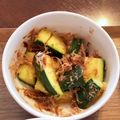 にーなんぐ's cooksnap of when they made レンジで2分^0^ズッキーニの和風和え物.