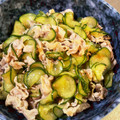 えんジェル's cooksnap of when they made 豚しゃぶ肉ときゅうりのさっぱり和え.