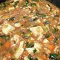 ♡ルヴァ♡'s cooksnap of when they made 給食風♪ 麻婆豆腐.