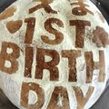 MRay☆'s cooksnap of when they made カンパーニュ＊一升パンに♡1歳誕生日！.