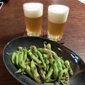 こつゆ514's cooksnap of when they made 焼いても美味しい♪フライパンで焼き枝豆.