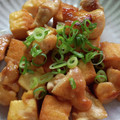 TYSK's cooksnap of when they made ■厚揚げ＆鶏もも肉のマヨ照り焼き■.