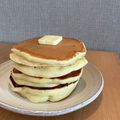 nmokmne's cooksnap of when they made 卵なし！牛乳なし！のホットケーキ★.