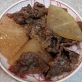 クックZTZ10H☆'s cooksnap of when they made 牛肉と大根の煮物.