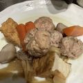 みみふぁん's cooksnap of when they made 厚揚げと鶏だんごの煮物.