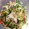 ひみあか's cooksnap of when they made きゅうりと鳥ささみのさっぱり和え★塩麹.