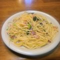 クックP3FNU6☆'s cooksnap of when they made 男の料理：ほうれんそうのペペロンチーノ.