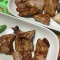 猫のミイヤ's cooksnap of when they made 豚モモブロックで☆ひとくちトンテキ.
