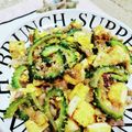 みっちゃん❇️68's cooksnap of when they made 島豆腐・和風だしを使ったゴーヤチャンプル.