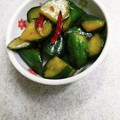 うぐいす♪'s cooksnap of when they made 簡単 キュウリの浅漬け.