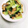 うぐいす♪'s cooksnap of when they made 簡単副菜！小松菜と油揚げ炒め.