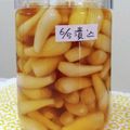 青蘭☆'s cooksnap of when they made 簡単すぎて絶品！我が家のらっきょう漬け.