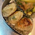 chiyo0315's cooksnap of when they made お弁当に便利！餃子の皮でにら饅頭.