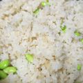 あんころぴ｡・:＋°'s cooksnap of when they made 枝豆後入れ本格炊込みご飯.