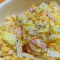 ちーまぐ's cooksnap of when they made 子供もおかわり！白菜のカルボナーラサラダ.