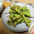 ayayahoney's cooksnap of when they made 焼いても美味しい♪フライパンで焼き枝豆.