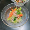 sumomokaka's cooksnap of when they made 簡単♪美味しい♪青梗菜とツナのサラダ.