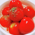 payaちゃん's cooksnap of when they made 白だしひとつで完成！プチトマトのおひたし.
