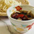 E吉☆'s cooksnap of when they made 新和食トマトとしそのかけうどん胡麻油風味.