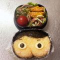 Chaaa_room's cooksnap of when they made 絵本 おしりたんてい キャラ弁.