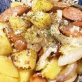 まりっコぐらし's cooksnap of when they made ジャーマンポテト&ウインナー.