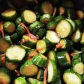 T❀mo's cooksnap of when they made あの味再現?!キュウリのキューちゃん.