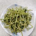 MUJIRUSI☆'s cooksnap of when they made 豆苗のピリ辛炒め.