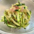 azbjbn's cooksnap of when they made 暑い日に！生ズッキーニと茗荷の簡単和え.