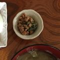 Ruriluru's cooksnap of when they made ＊納豆にあおさ（青のり）＊.