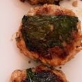 搾り汁's cooksnap of when they made 豚ひき肉の大葉巻つくね(豆腐入)＊お弁当.
