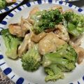 chocoraママ's cooksnap of when they made 鶏むね肉とブロッコリーのマヨ醤油炒め.