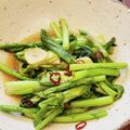 あーこ姐's cooksnap of when they made かぶの葉de♡簡単絶品ウマウマ中華炒め！.