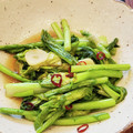 あーこ姐's cooksnap of when they made かぶの葉de♡簡単絶品ウマウマ中華炒め！.