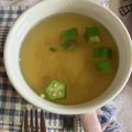 クック49L4Ho☆'s cooksnap of when they made 簡単！オクラともやしの冷製スープ♪.