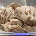 れれれちゃん's cooksnap of when they made 鶏ハム　超簡単　柔らかい　炊飯器レシピ.
