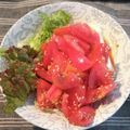 ペキのリリー's cooksnap of when they made ☆トマトのコチュジャン和え☆.