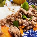 あたむ❤189's cooksnap of when they made 豚こま肉と椎茸・ピーマンの甘辛炒め☆弁当.