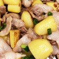 白砂浜's cooksnap of when they made 豚バラとじゃがいもの和風炒め.
