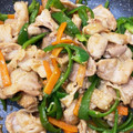 みるきりん。's cooksnap of when they made 豚こまとピーマンと人参のオイスター炒め.