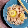b3b3uma's cooksnap of when they made 紫玉ねぎとハムのマリネ.